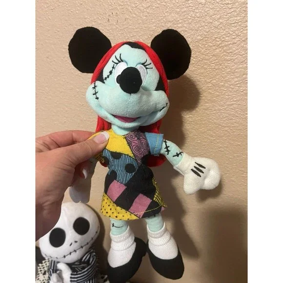 Rare Minnie Mouse as Sally NBC and Jack Skellington